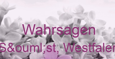 Wahrsagen Söst, Westfalen | Top-Experten für Kartenlegen, Wahrsagen, Hellsehen, Zukunftsdeutung.